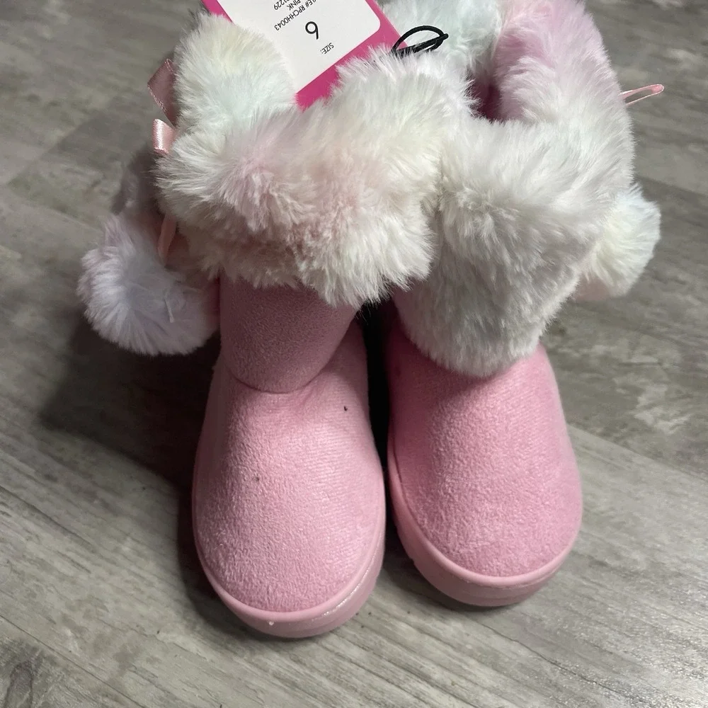 Rampage‎ Lil Madison Pink Boots - Toddler Girls Size 6